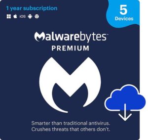 Malwarebytes - Premium (5-Devices) (1-Year Subscription)